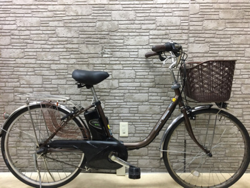 クリスマスSALE  東京23区配達無料　新基準　Panasonic パナソニック ビビTX 8.9Ah リチウム 電動自転車 中古自転車☆24インチ