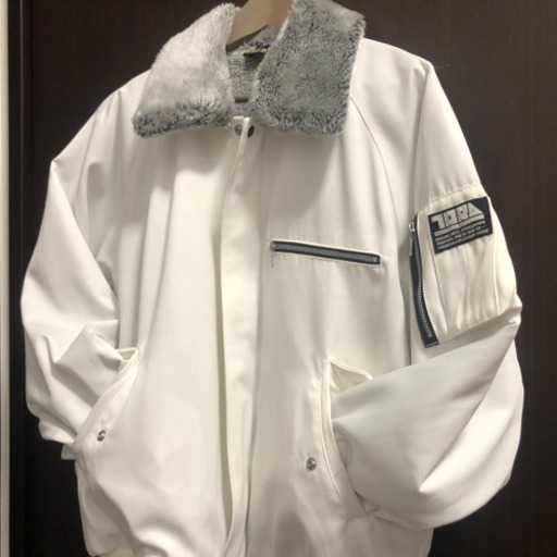 寅壱 パイロットジャンパー ホワイト