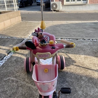 三輪車　ミニーの画像