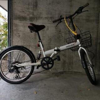 降りたたみ自転車　ギア付き　おまけ付き