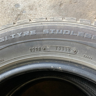 DUNLOP スタッドレス 195/65R15 格安タイヤ 2本/4本の画像