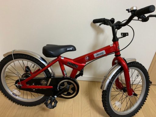 【美品】Jeep ジープ 16インチ 自転車