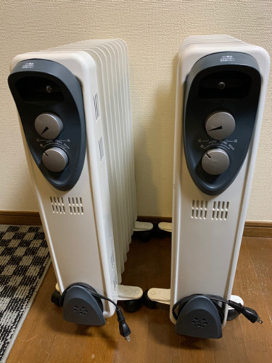 オイルヒーター2個セットです