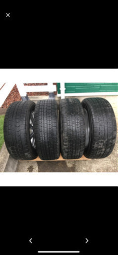 タイヤ 215/60R16、ダンロップDSX-2、2015年製 スタッドレス