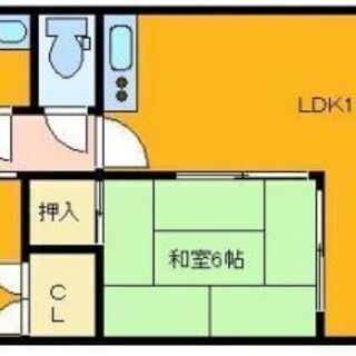 🔴【2LDＫ】水道代込み！豪邸を連想させる中庭！住之江区御崎 - 大阪市
