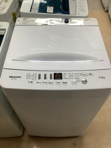 安心の6ヶ月保証付!! 【ハイセンス19年製】 全自動洗濯機 【トレファク町田店】