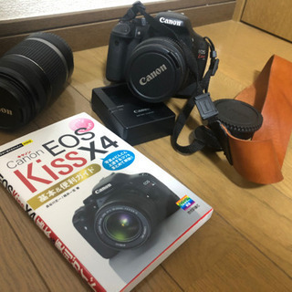 一眼レフカメラ　Canon kissX4