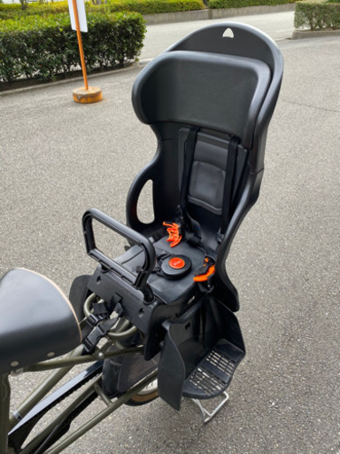 値下げしました☆子乗せ　3人乗り　自転車　非電動　ハンドルロック
