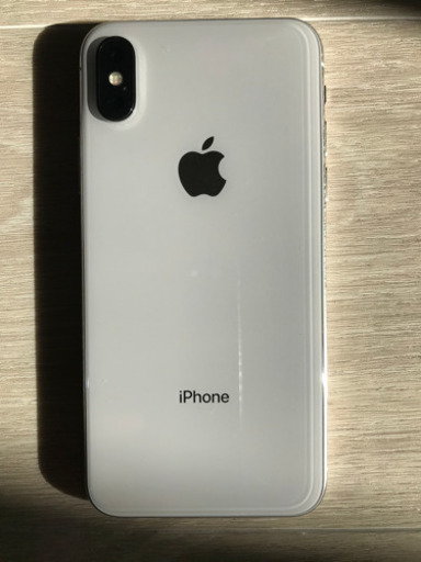 iPhonex 256gb シルバー simフリー