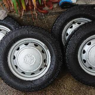 145/R12C 6PR 軽バン用 スタッドレス 取引中❗の画像