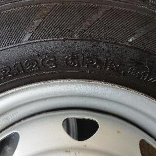 145/R12C 6PR 軽バン用 スタッドレス 取引中❗の画像