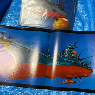 宇宙戦艦ヤマト、LPレコード2枚セットの画像