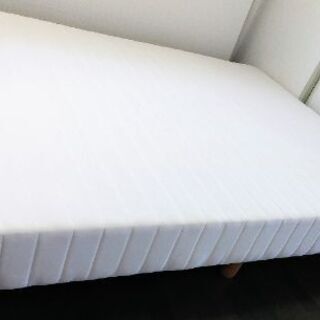決まりました【お値下げしました！】ダブルサイズ　脚付きマットレス