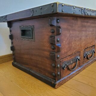 【引き取りに来られる方限定】関西長火鉢　アンティーク家具　レトロ...