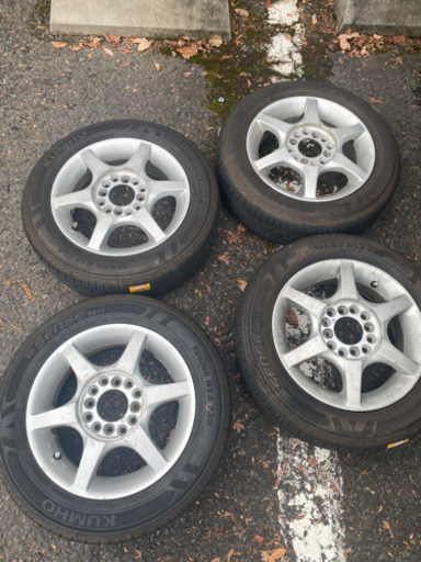 2019年製 155 65 r13 タイヤ4本ホイールセット+スペアタイヤ1本