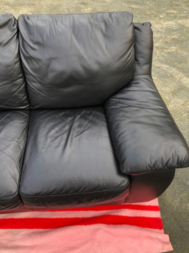 地域限定送料無料イタリア 高級家具ブランド  italsofa 本革 ラブソファ