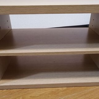 【受渡予定者あり】テレビ台・収納棚・カラーボックスの画像