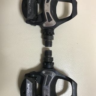 ロードバイク用　ビンディングシューズ　ペダル　セットの画像