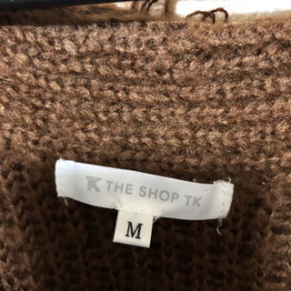 ザ ショップ TKのカーディガンの画像