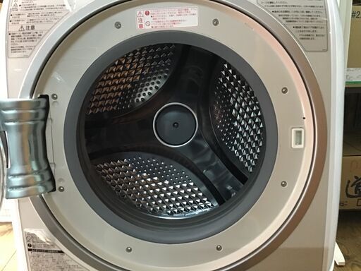 HITACHI 日立 ドラム式洗濯乾燥機 BD-V3500L 左開き 9kg 2013年製 ②