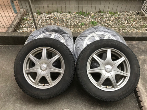 【値下げ】8000円 15インチ スタッドレス4本セット