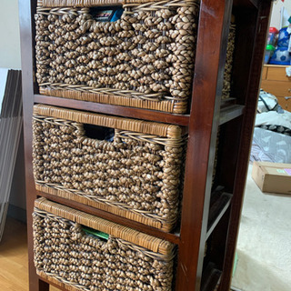 アジアン　バリ　ウォーターヒヤシンス　チェスト　アジアン家具