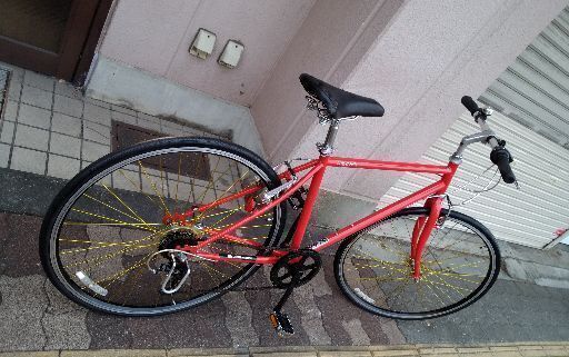 ALBERT HALL[アルバートホール]700c クロスバイク 6speed/レッド
