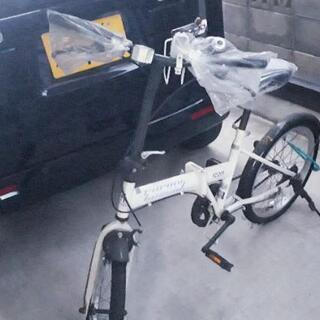 《折りたたみ自転車　引取希望　20インチ　ホワイト　白》