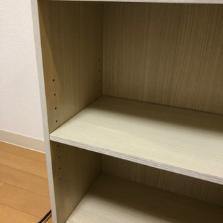 カラーボックス　高さ調整可能！あと3段分追加でお付けできます！の画像