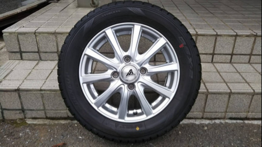 ダンロップ DUNLOP DSX-2 13インチ 155/65R13 【AZ SPORTS ホイール付き】 4本セット
