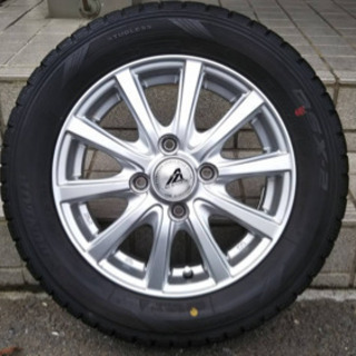 ダンロップ DUNLOP DSX-2 13インチ 155/65R13 【AZ SPORTS ホイール付き】 4本セット