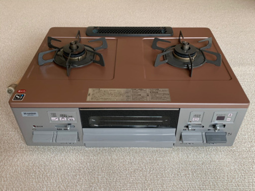 ハーマン　ガスコンロ　6年前に購入　都市ガス用