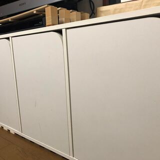 ニトリ　カラーボックス（３ドア）の画像