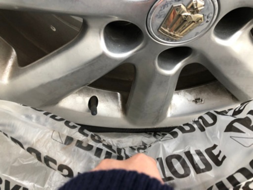 純正クラウンアスリートホイール付きスタッドレスタイヤ4本セット