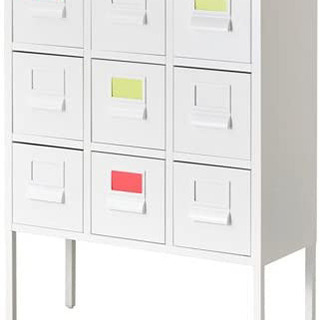 IKEA イケア キャビネット 引き出し付き SPRUTT ホワイト
