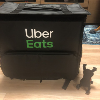 スマホ自転車ホルダー付！ Uber Eats 配達用バッグ リュ...