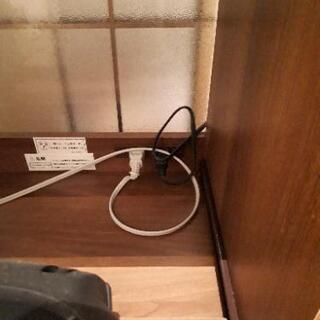 キッチンカウンター　キャスターつきの画像