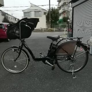商談中!　バッテリー2個付けます!　Panasonic　電動アシスト自転車　ギュット　ブラック　選べるリアオプション