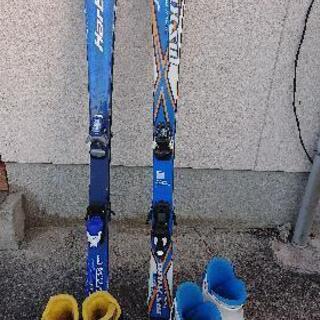 交渉中。子供用スキー板＆ブーツセット