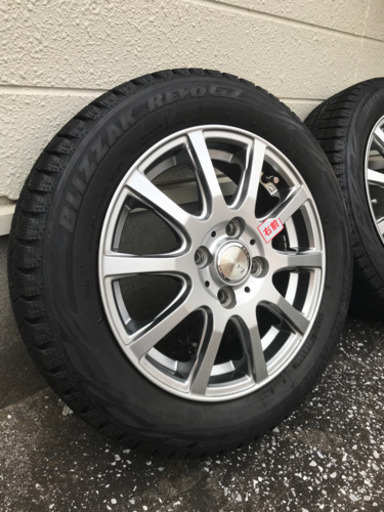 値下げしました❗️スタッドレス&アルミホイール　軽自動車