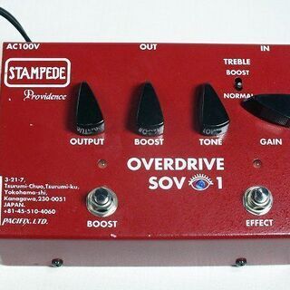苫小牧バナナ】Providence/プロヴィデンス ギター用 エフェクター