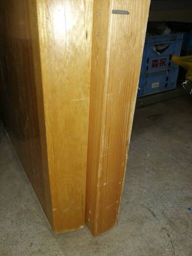 ☆USED☆カウンター無垢材 W約3,700mm D約700mm H約65mm ☆取りに来られる方のみ! 80,000円☆店舗、レスト