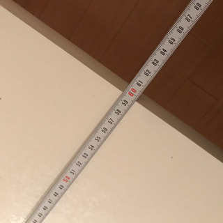 シンプル！白いローテーブルの画像