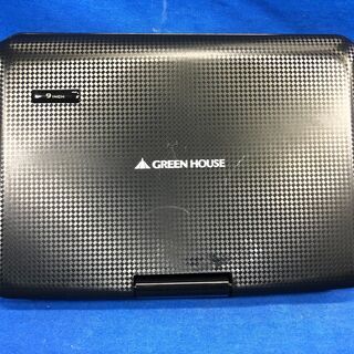 【管理KRK301】GREEN HOUSE 9DCB2PDV 9インチ ポータブルDVDプレーヤー  の画像