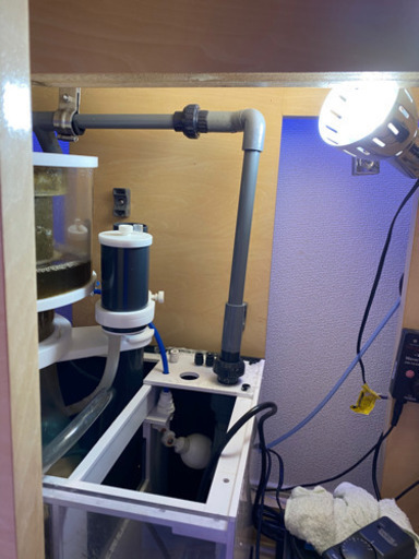 90cm オーバーフロー水槽　サンプ付き