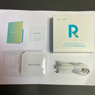 高速充電器 RAVPower Type C 2口 90Wの画像
