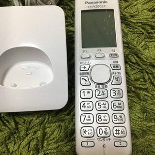 ※受け渡し決まりました　　パナソニック 電話機 子機　KX-PD502DL の画像