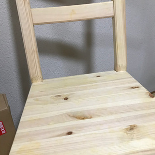 IKEA イーヴァル2脚セット(1脚は未開封未使用)の画像