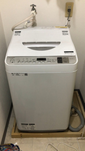 シャープ5キロ洗濯機　使用半年