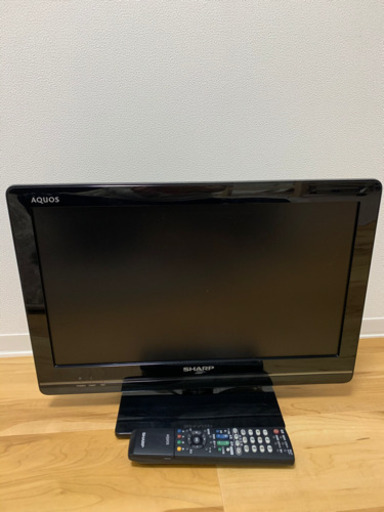 AQUOS テレビ　19V型ワイド